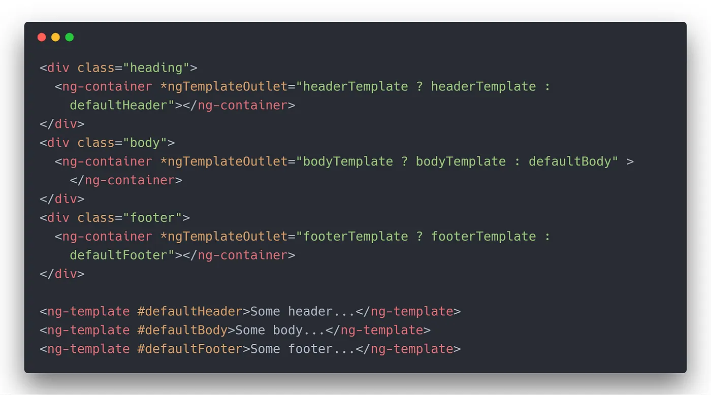 Example 2 — Making customizable component, project-content.html