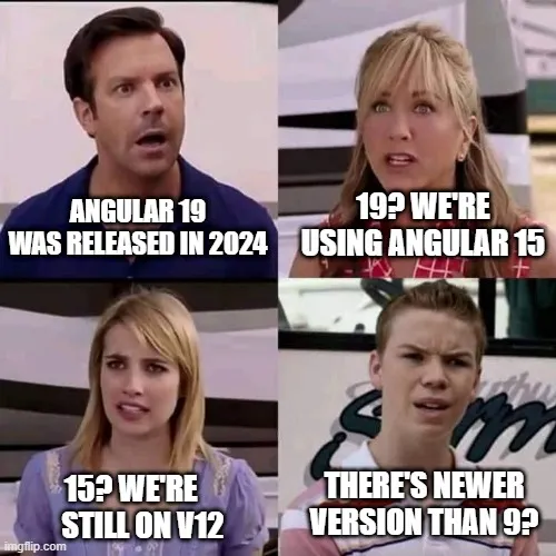 Angular developers in some discussion