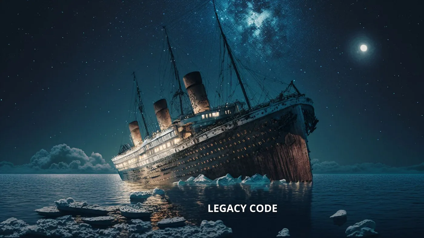 Working on a legacy project often feels like steering a sinking ship